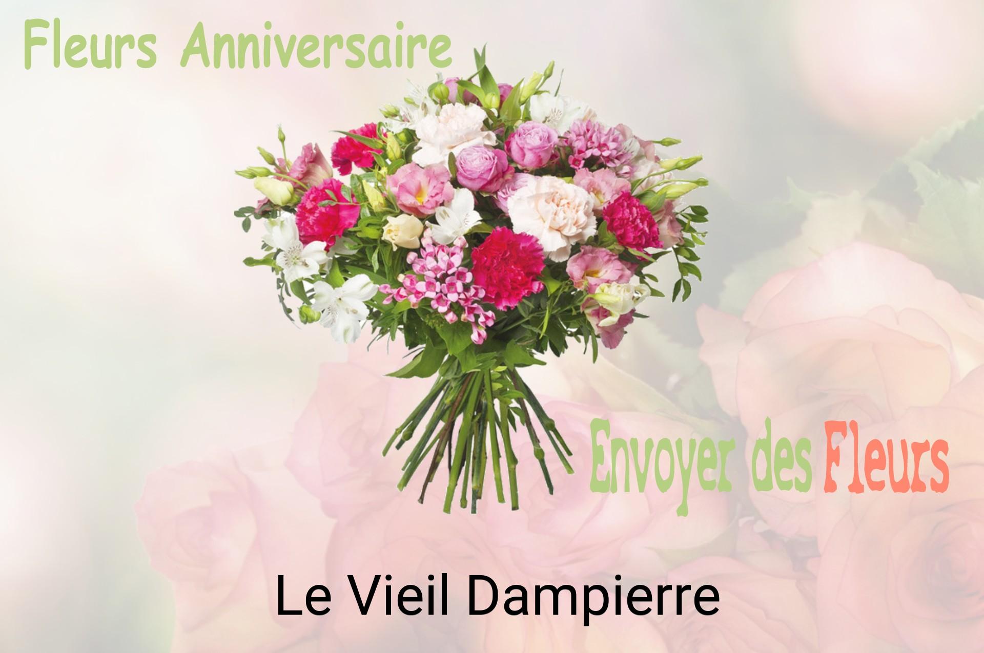 Bouquet de fleurs d’anniversaire livré à Le Vieil-Dampierre